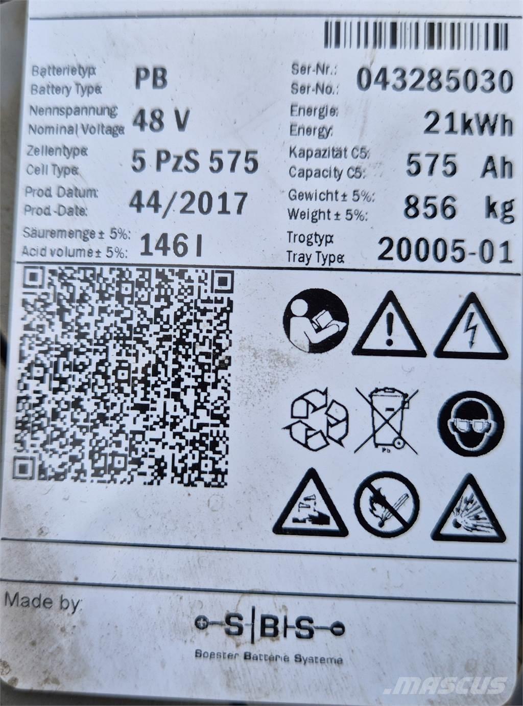 Linde E16P-02 電動堆高機