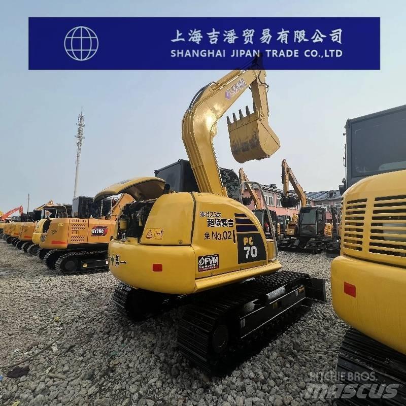 Komatsu PC 70 小型挖土機/掘鑿機<7t(小型挖掘機)