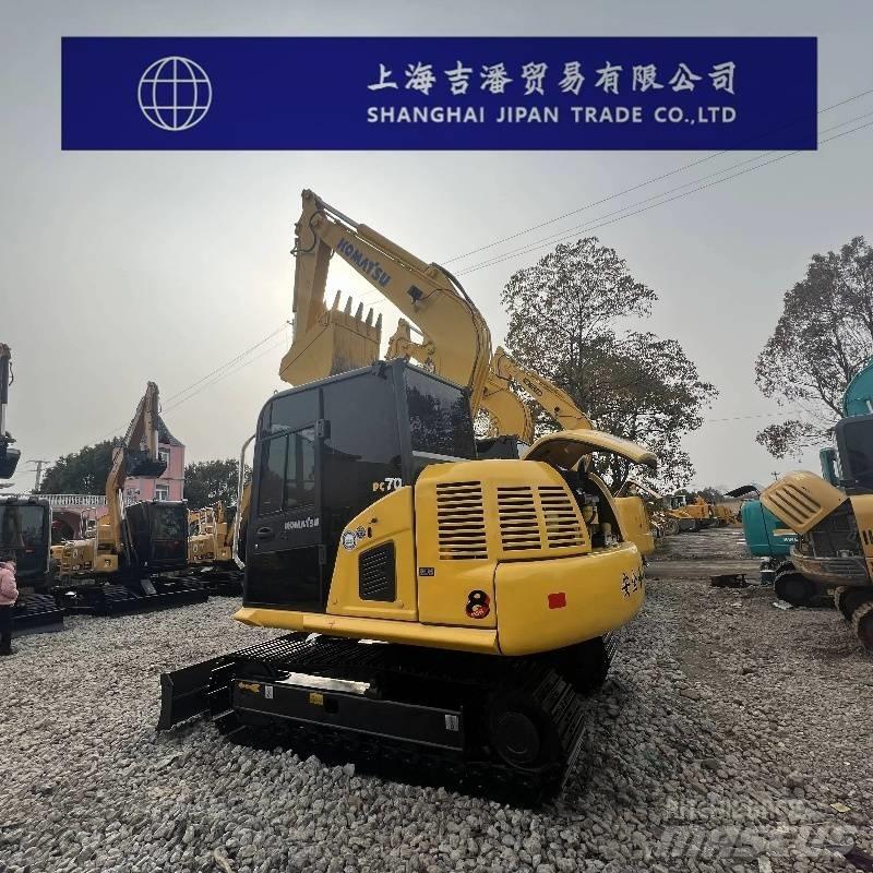 Komatsu PC 70 小型挖土機/掘鑿機<7t(小型挖掘機)