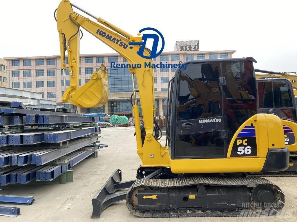 Komatsu PC 56-7 小型挖土機/掘鑿機<7t(小型挖掘機)