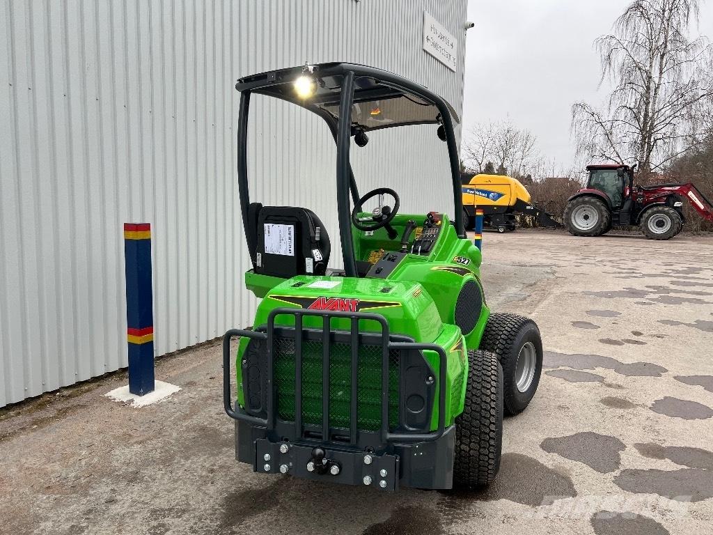 Avant e527 Elektrisk 輪胎式裝載機