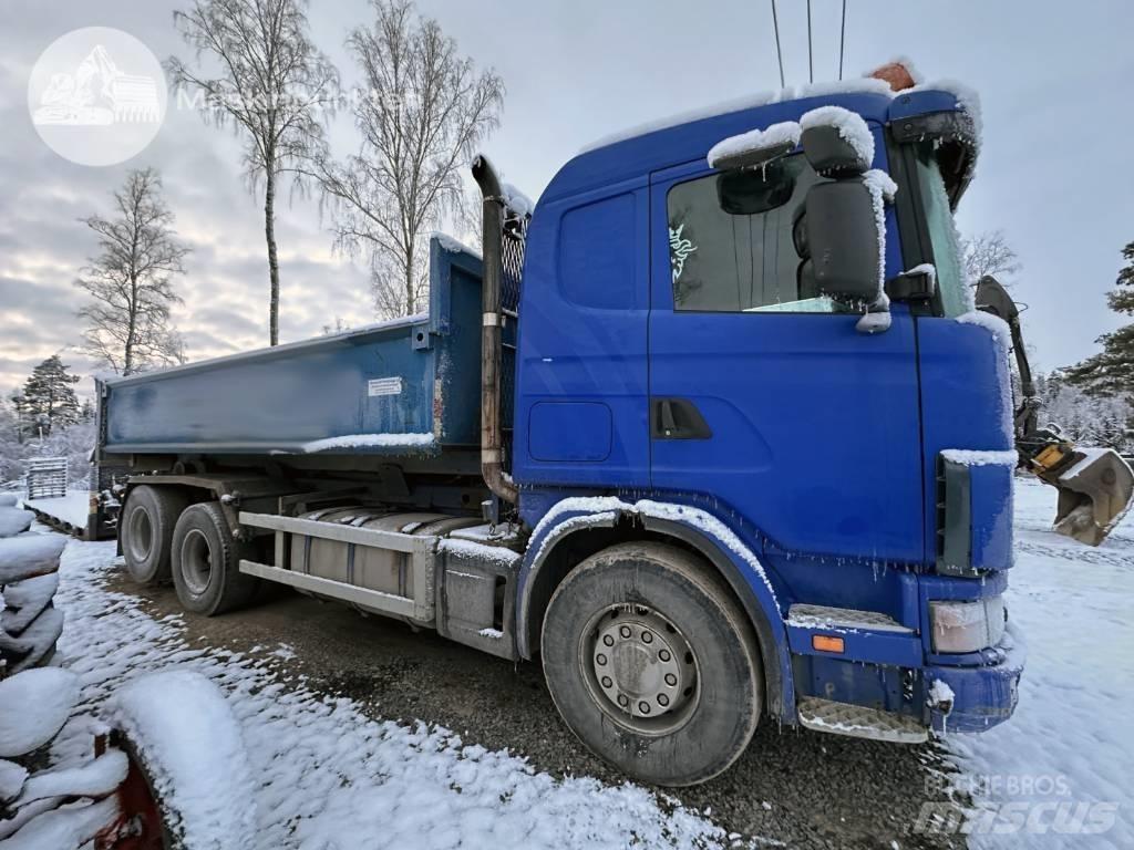 Scania R 124 GB 470 吊鉤式起重車