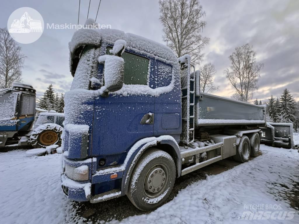 Scania R 124 GB 470 吊鉤式起重車