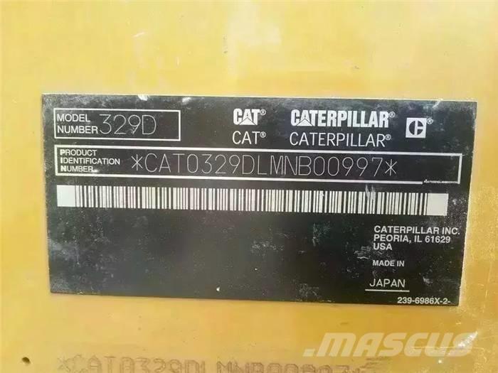 CAT 329 D L 履帶式 挖土機/掘鑿機/挖掘機