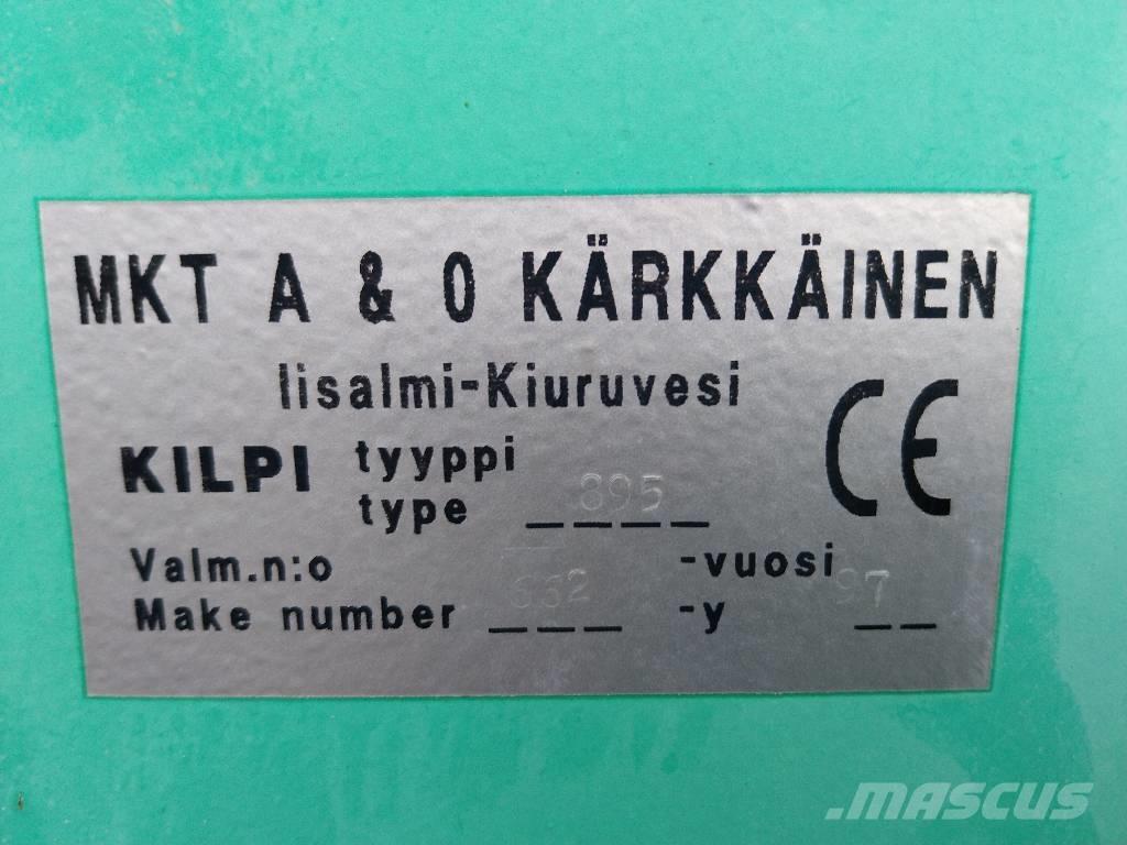 Kilpi 895 草捆撕碎機、切割機、拆袋機