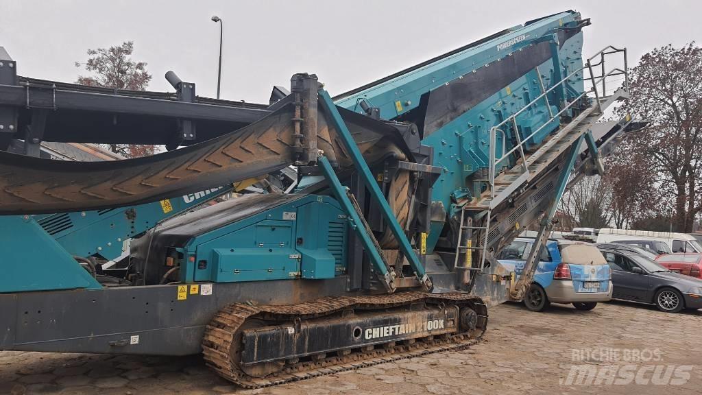 PowerScreen 2100 移動式篩選機