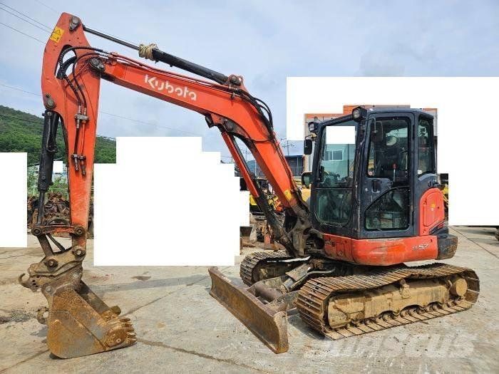 Kubota KX 57 小型挖土機/掘鑿機<7t(小型挖掘機)