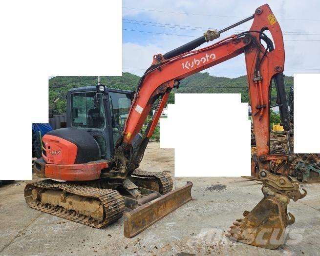 Kubota KX 57 小型挖土機/掘鑿機<7t(小型挖掘機)