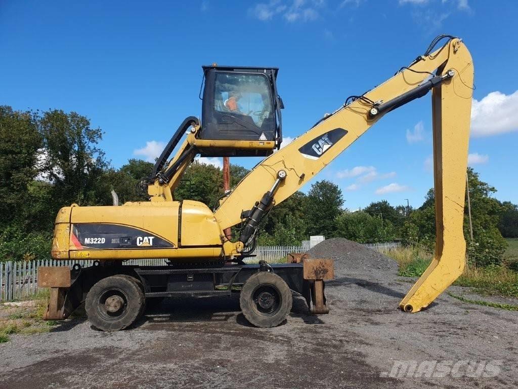 CAT M 322 D MH 廢棄物/工業用操作車