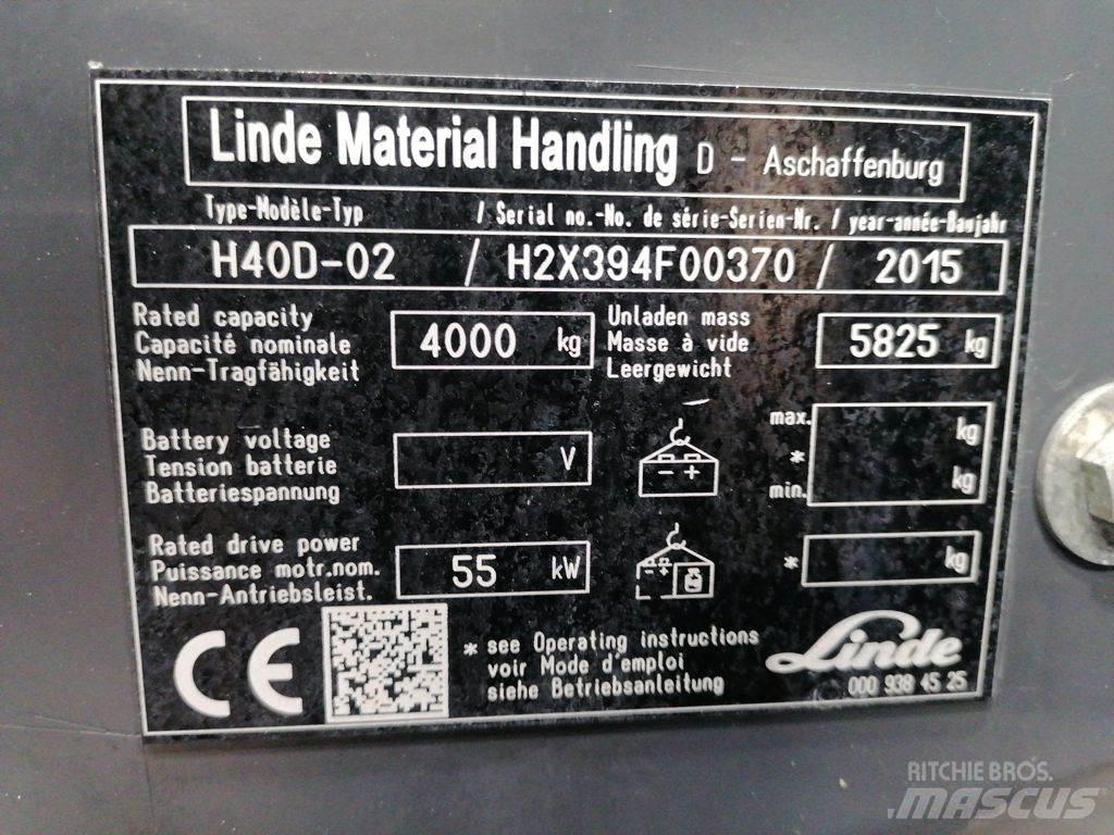 Linde H40D-02 柴油卡車