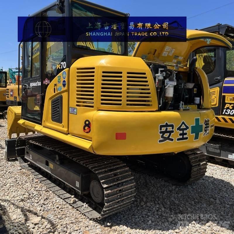 Komatsu PC 70 小型挖土機/掘鑿機<7t(小型挖掘機)