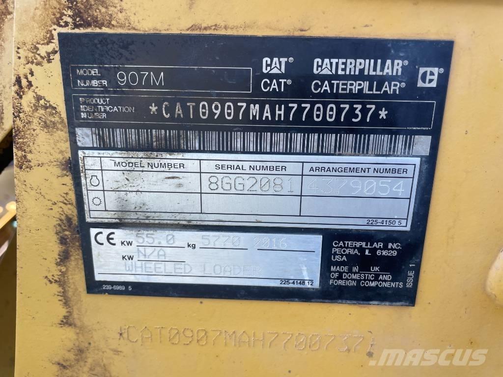 CAT 907 M 輪胎式裝載機