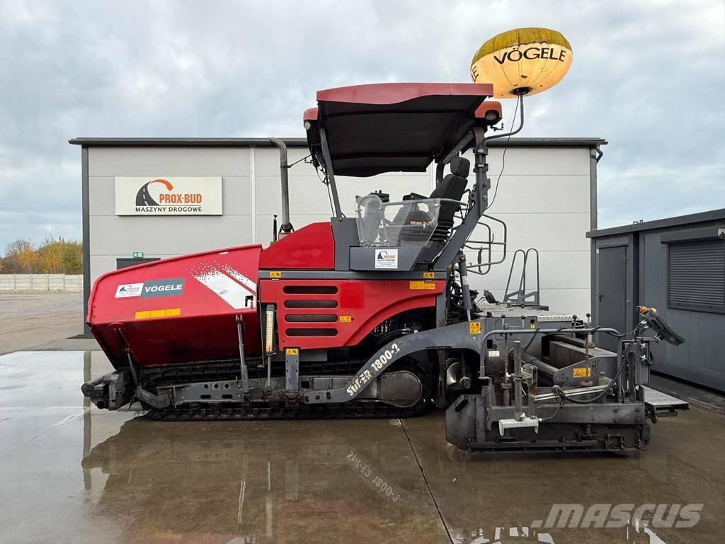 Vögele super 1800-2 瀝青攤舖機/鋪路機
