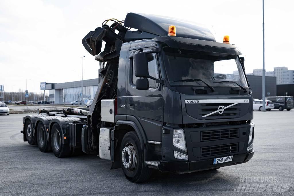 Volvo FM 410 吊鉤式起重車
