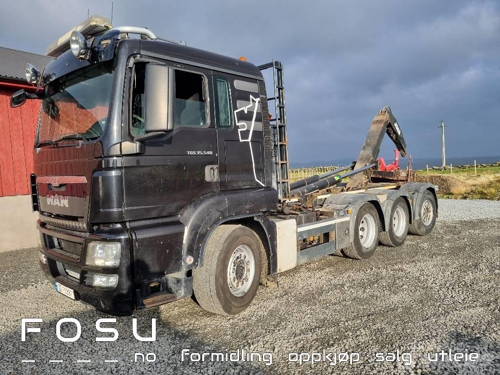 MAN TGS 35.540 吊鉤式起重車