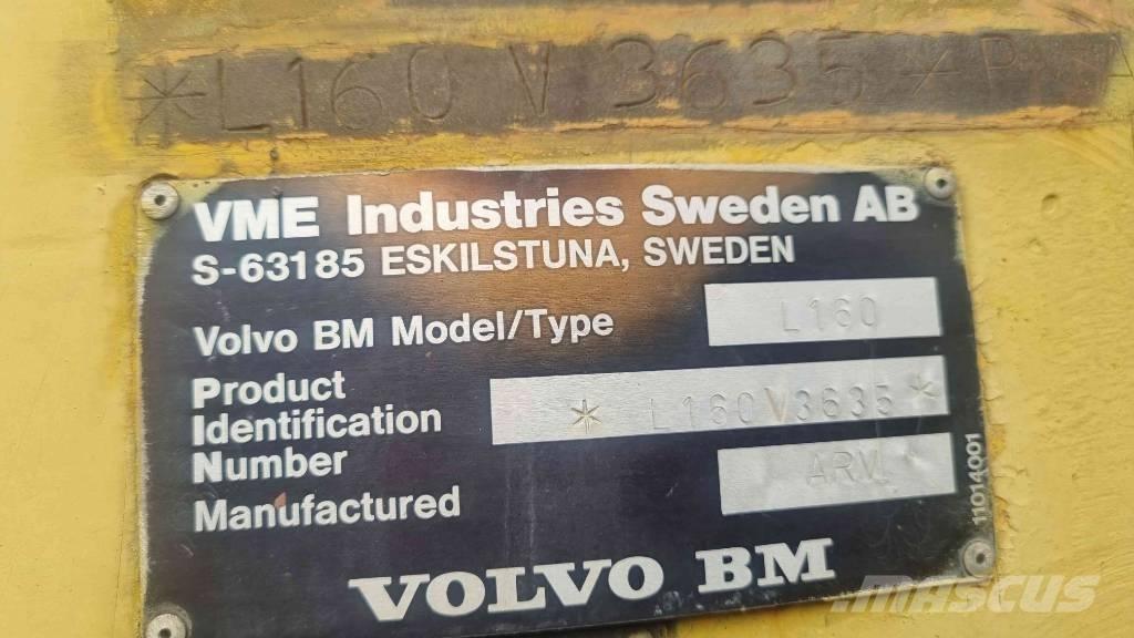 Volvo L 160 輪胎式裝載機