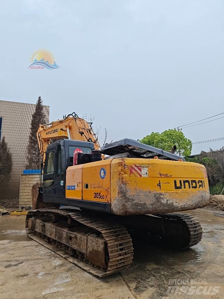 Hyundai R305LC-7 履帶式 挖土機/掘鑿機/挖掘機