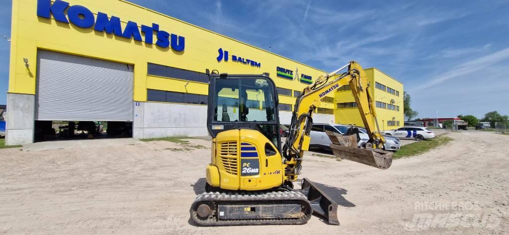 Komatsu PC 26 MR 小型挖土機/掘鑿機<7t(小型挖掘機)