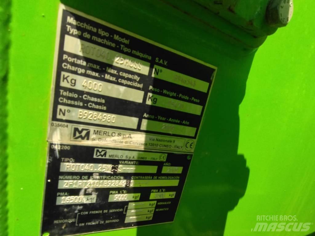 Merlo 40.25 伸縮臂操作車