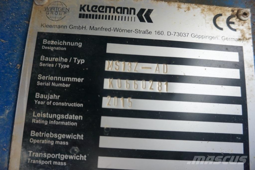 Kleemann MS 13 Z 移動式篩選機