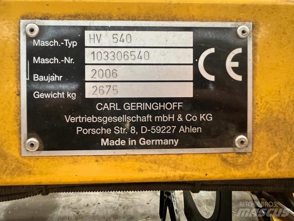 Geringhoff HV 540 聯合收割機頭