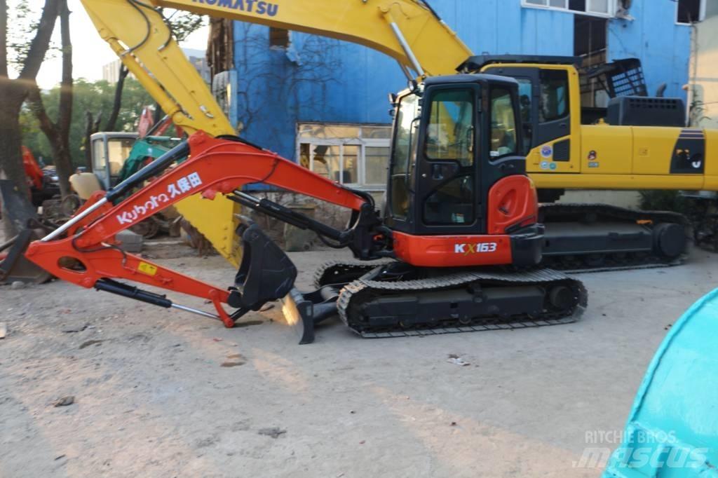 Kubota KX 163 小型挖土機/掘鑿機<7t(小型挖掘機)