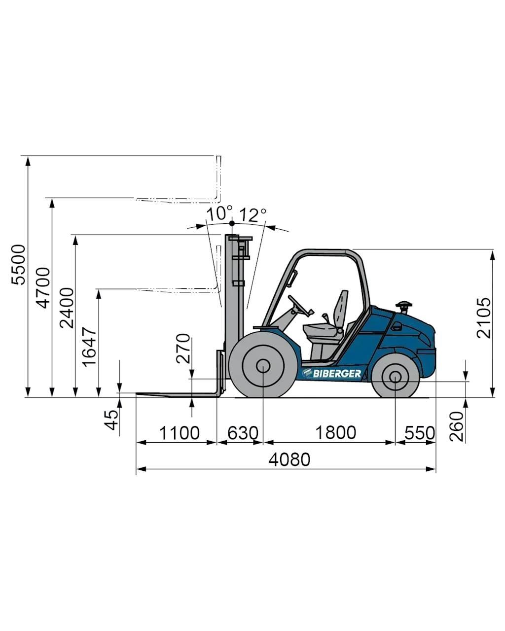 Manitou MSI 30 柴油卡車