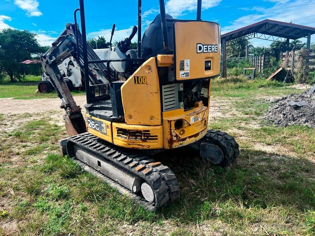 John Deere 26G 小型挖土機/掘鑿機<7t(小型挖掘機)