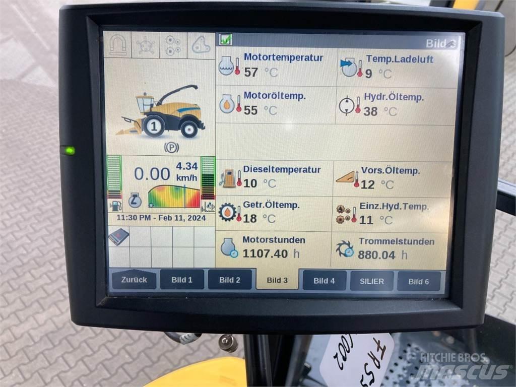 New Holland FR550 牧草收穫機