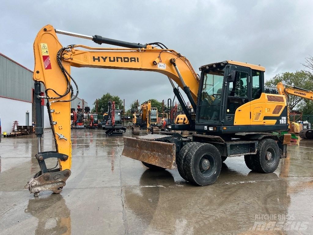 Hyundai HW140 旋轉式挖土機/掘鑿機/挖掘機