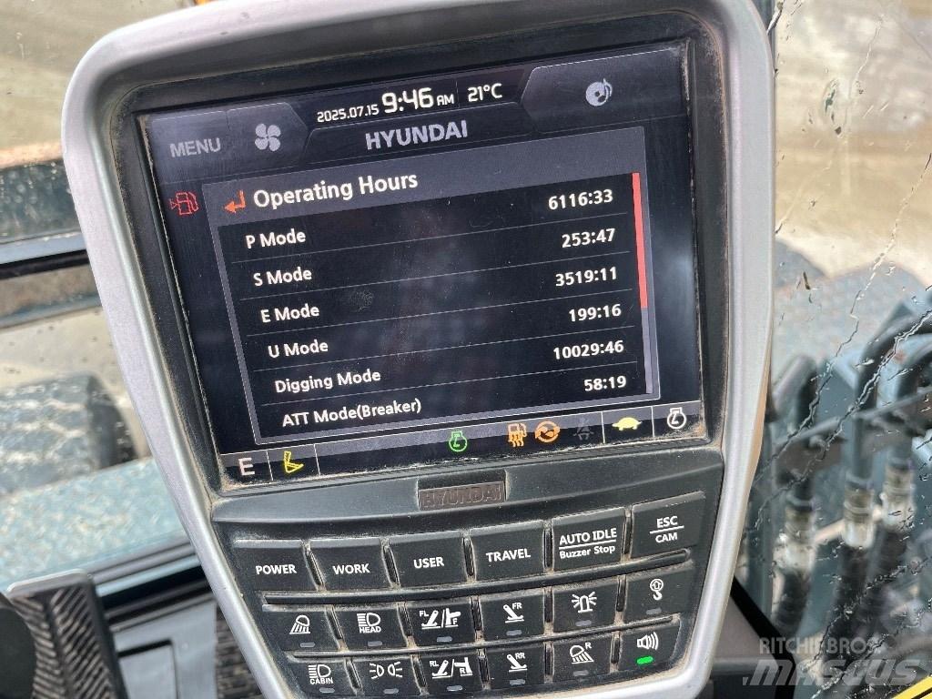 Hyundai HW140 旋轉式挖土機/掘鑿機/挖掘機