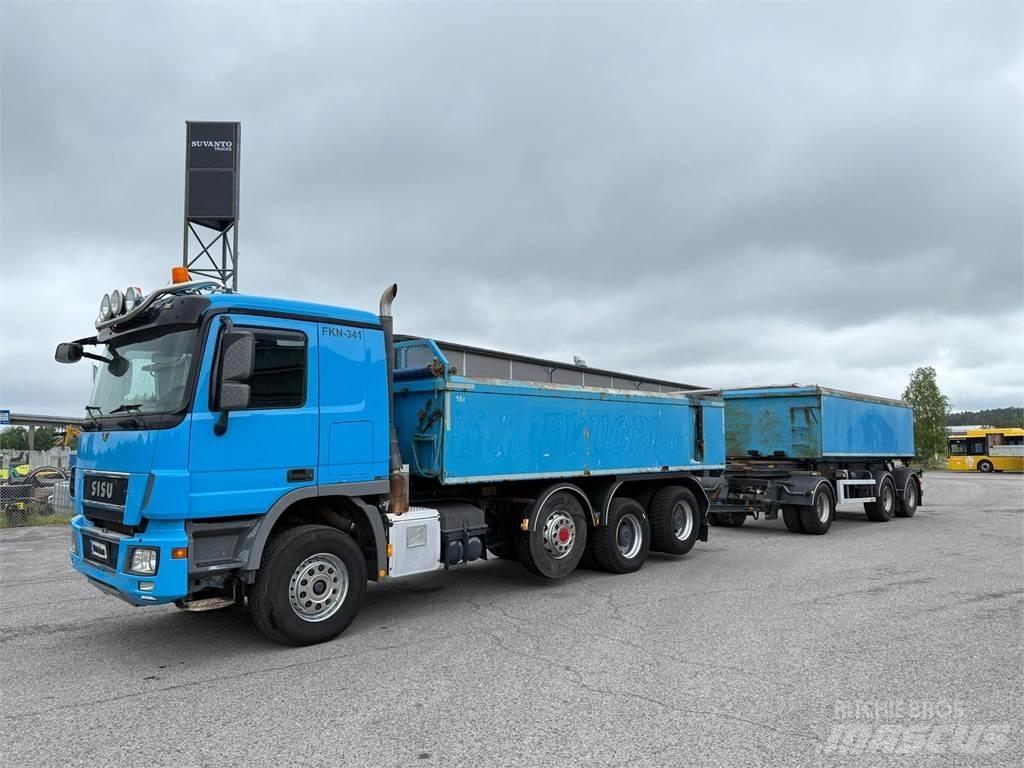 Sisu DK12M 8X4 傾卸式卡車