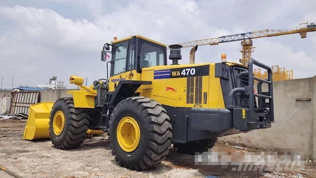 Komatsu WA 470 輪胎式裝載機