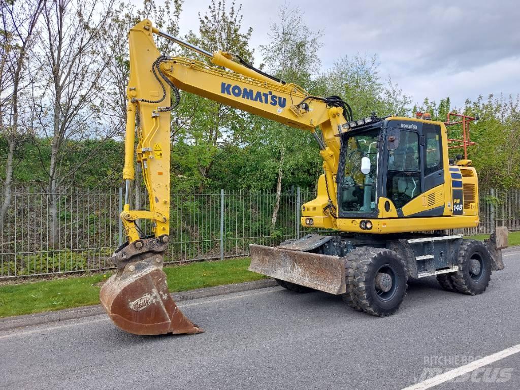 Komatsu PW148-11 旋轉式挖土機/掘鑿機/挖掘機