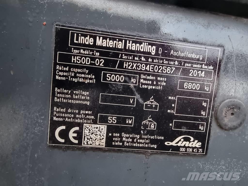 Linde H 50 D 柴油卡車