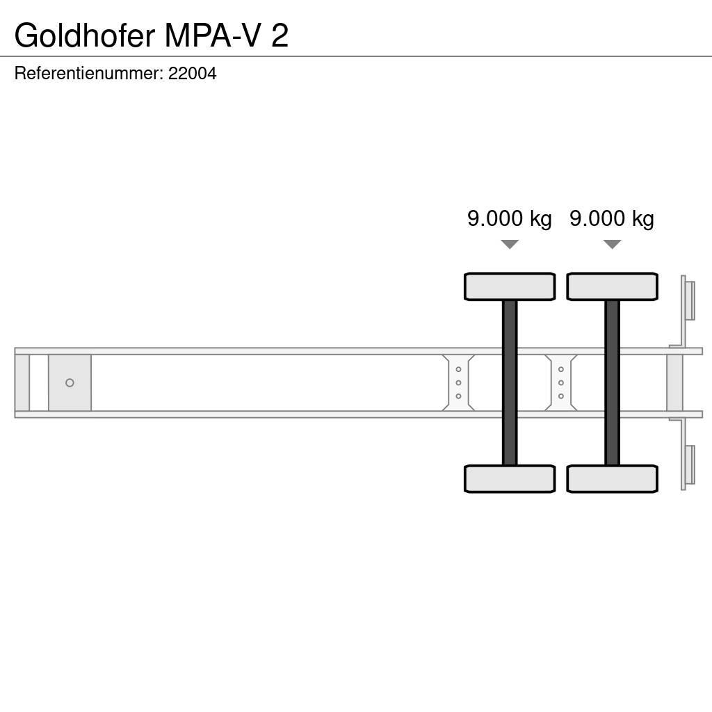 Goldhofer MPA-V 2 地架式半拖車