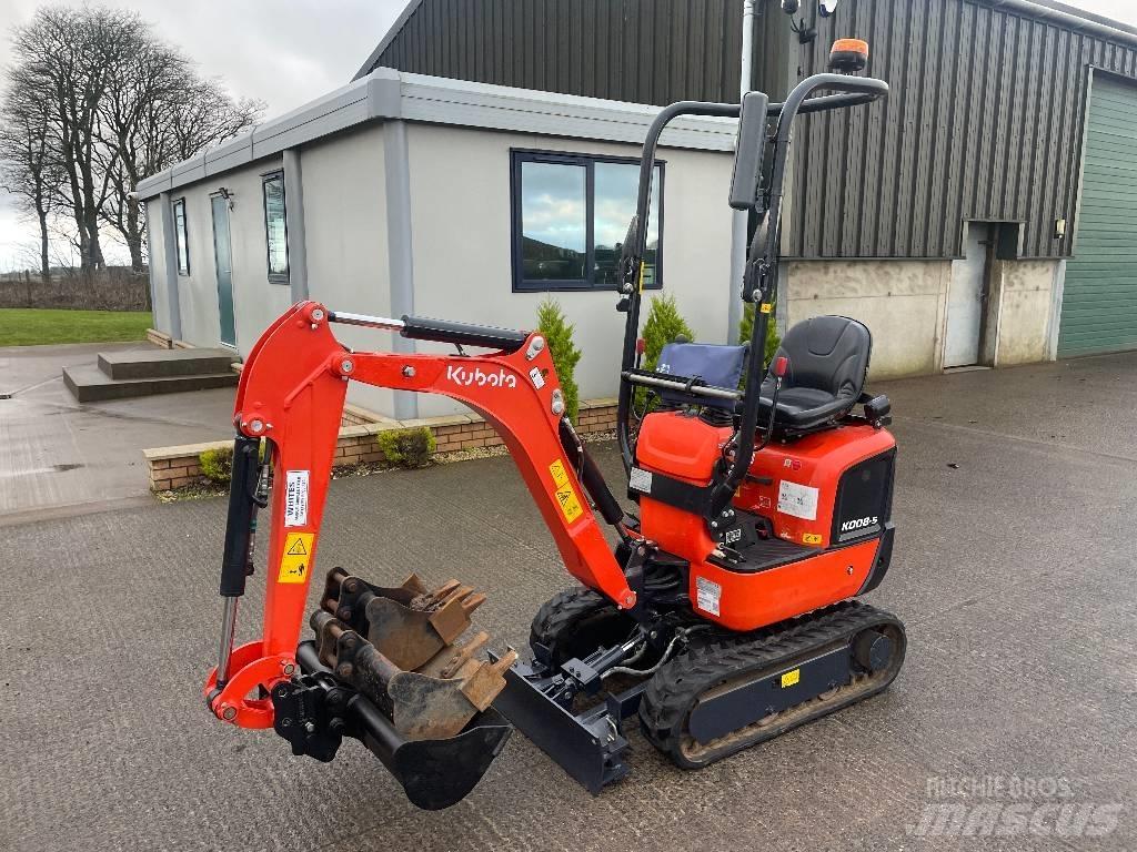 Kubota K008-5 小型挖土機/掘鑿機<7t(小型挖掘機)