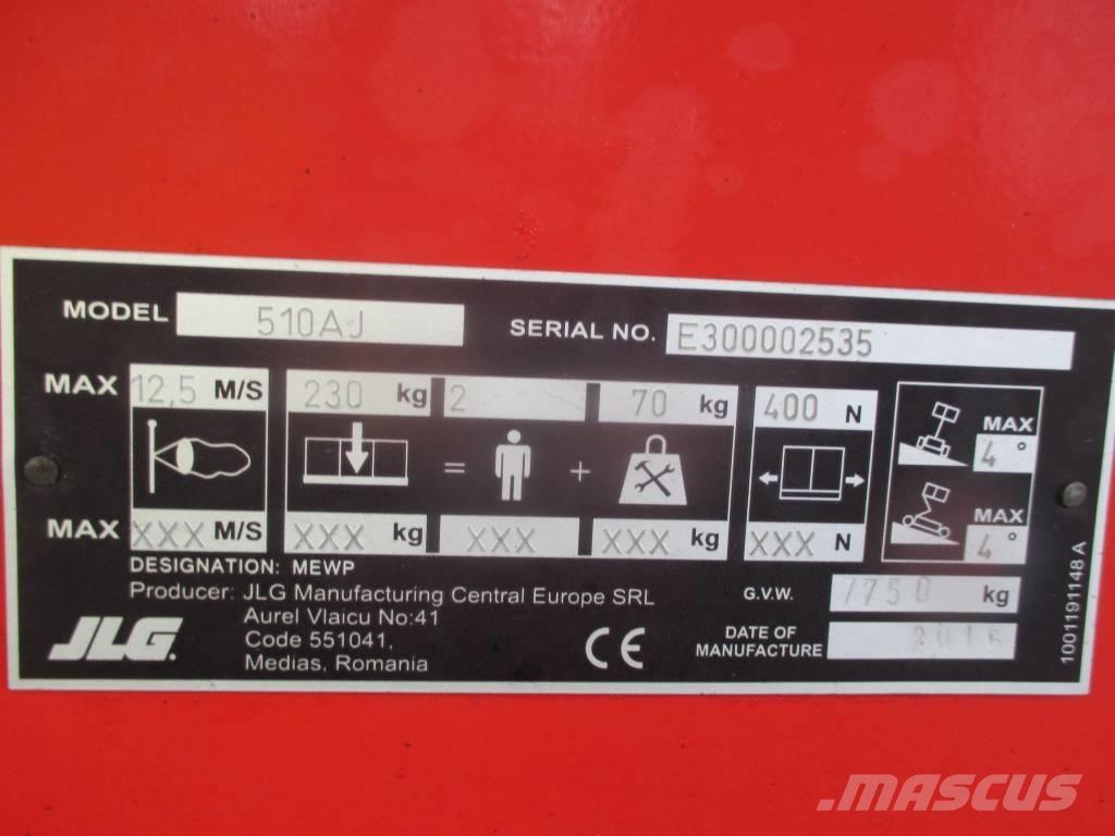 JLG 510 AJ 曲臂高空作業車