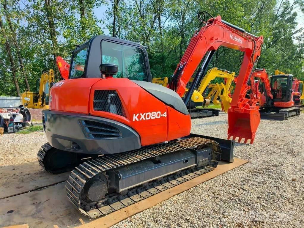 Kubota KX 080 小型挖土機/掘鑿機<7t(小型挖掘機)