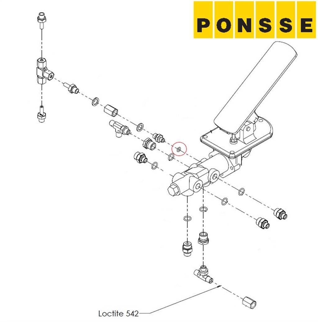 Ponsse 0023762 油壓