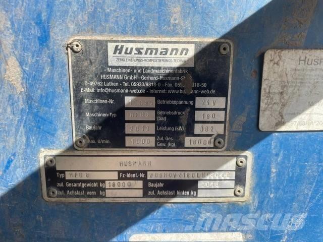 Husmann HFG 6 廢棄物撕碎機