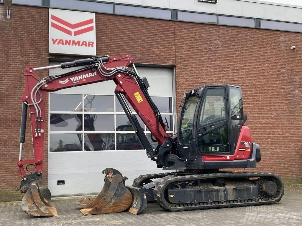 Yanmar SV100-2-2PB 中型挖土機/掘鑿機/挖掘機 7t-12t