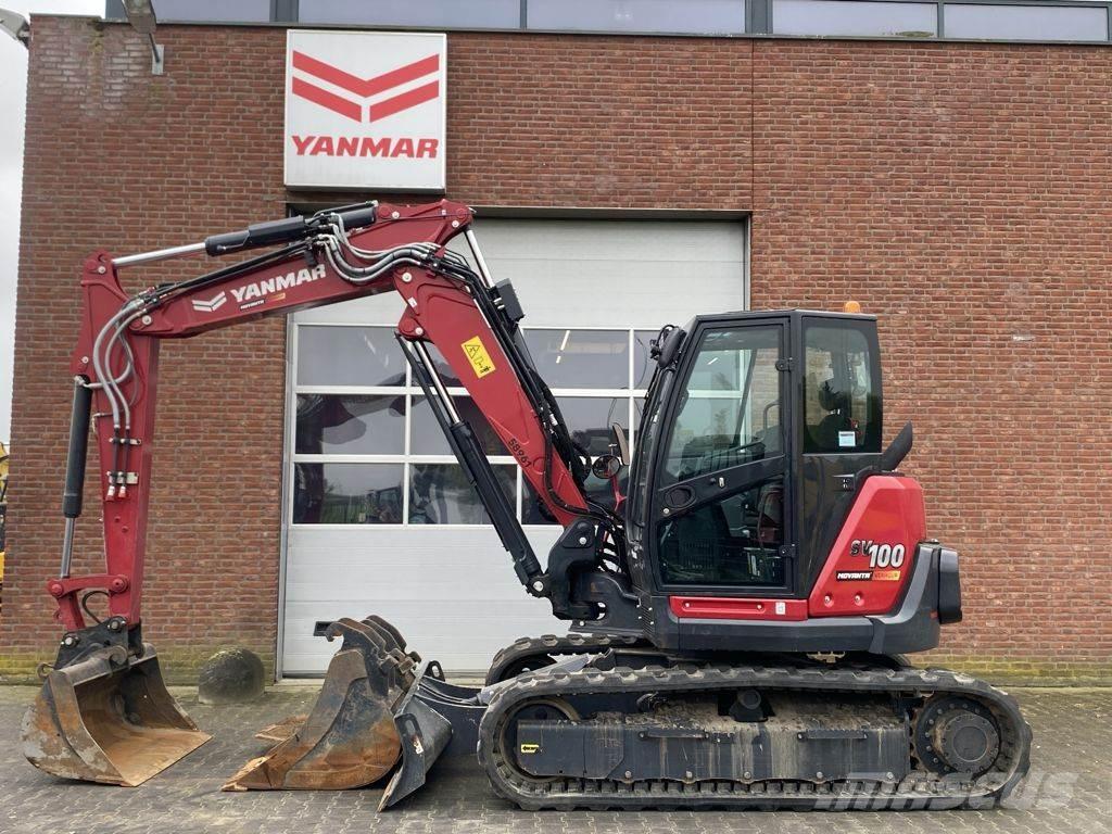 Yanmar SV100-2-2PB 中型挖土機/掘鑿機/挖掘機 7t-12t