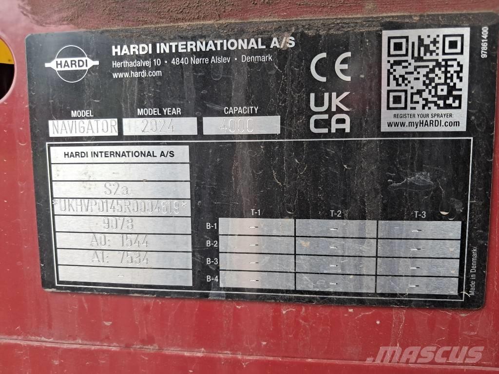 Hardi Navigator 40i 牽引式噴霧機