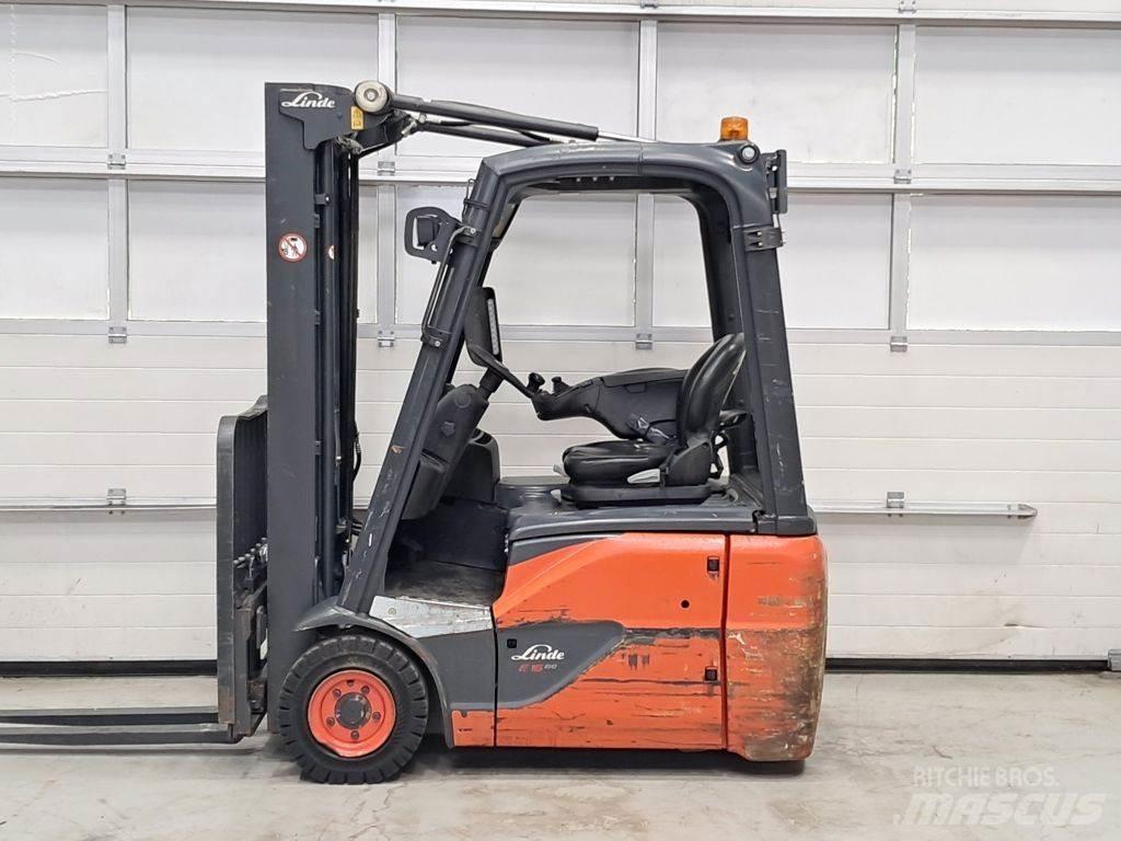 Linde E16C-02 電動堆高機