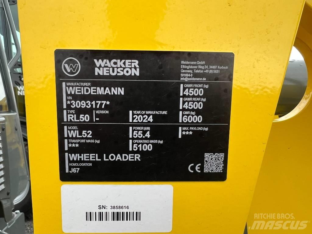 Wacker Neuson WL 52 輪胎式裝載機