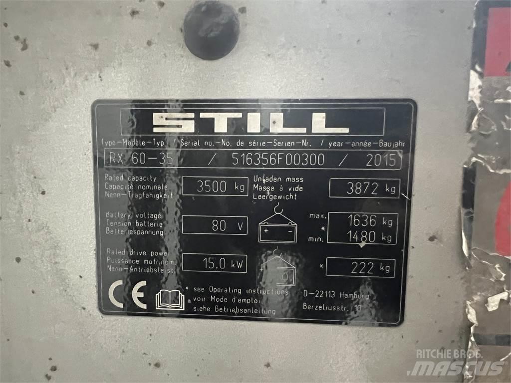 Still RX60-35 電動堆高機
