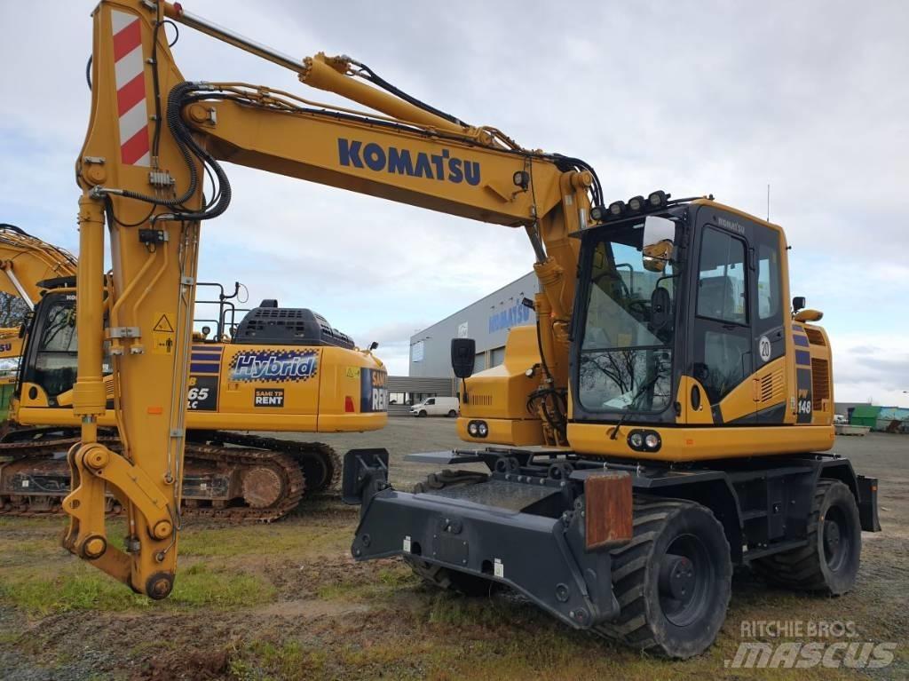 Komatsu PW148-11EO 旋轉式挖土機/掘鑿機/挖掘機