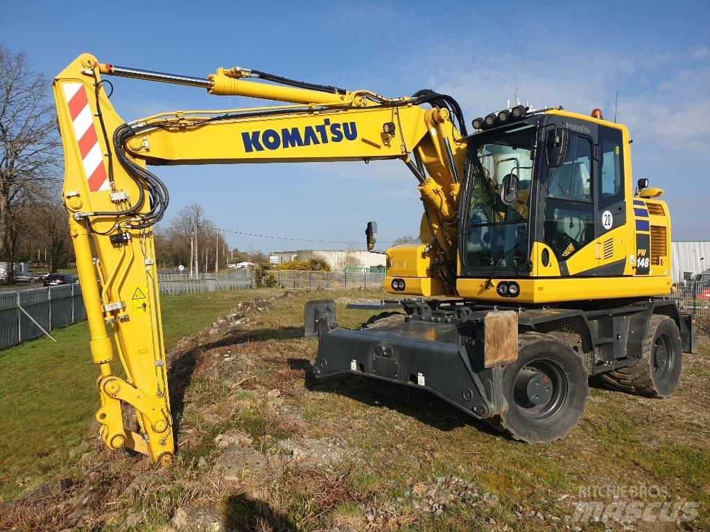 Komatsu PW148-11EO 旋轉式挖土機/掘鑿機/挖掘機