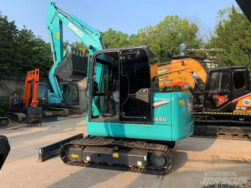 Kobelco SK80D 中型挖土機/掘鑿機/挖掘機 7t-12t
